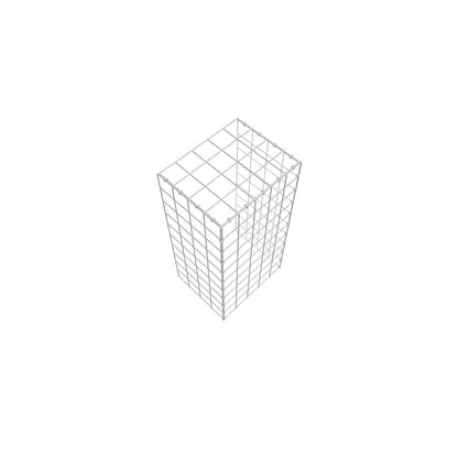 Anbaugabione Typ 4 100 cm x 40 cm x 50 cm (L x H x T), Maschenweite 10 cm x 10 cm, C-Ring