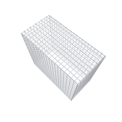 Gavión complementario de tipo 3 100 cm x 90 cm x 50 cm (L x A x P), malla 5 cm x 5 cm, anillo en C