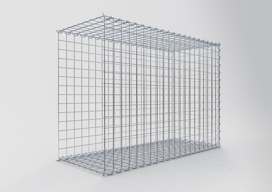 Extra gabion typ 2 100 cm x 70 cm x 40 cm (L x H x D), maskstorlek 5 cm x 5 cm, spiral