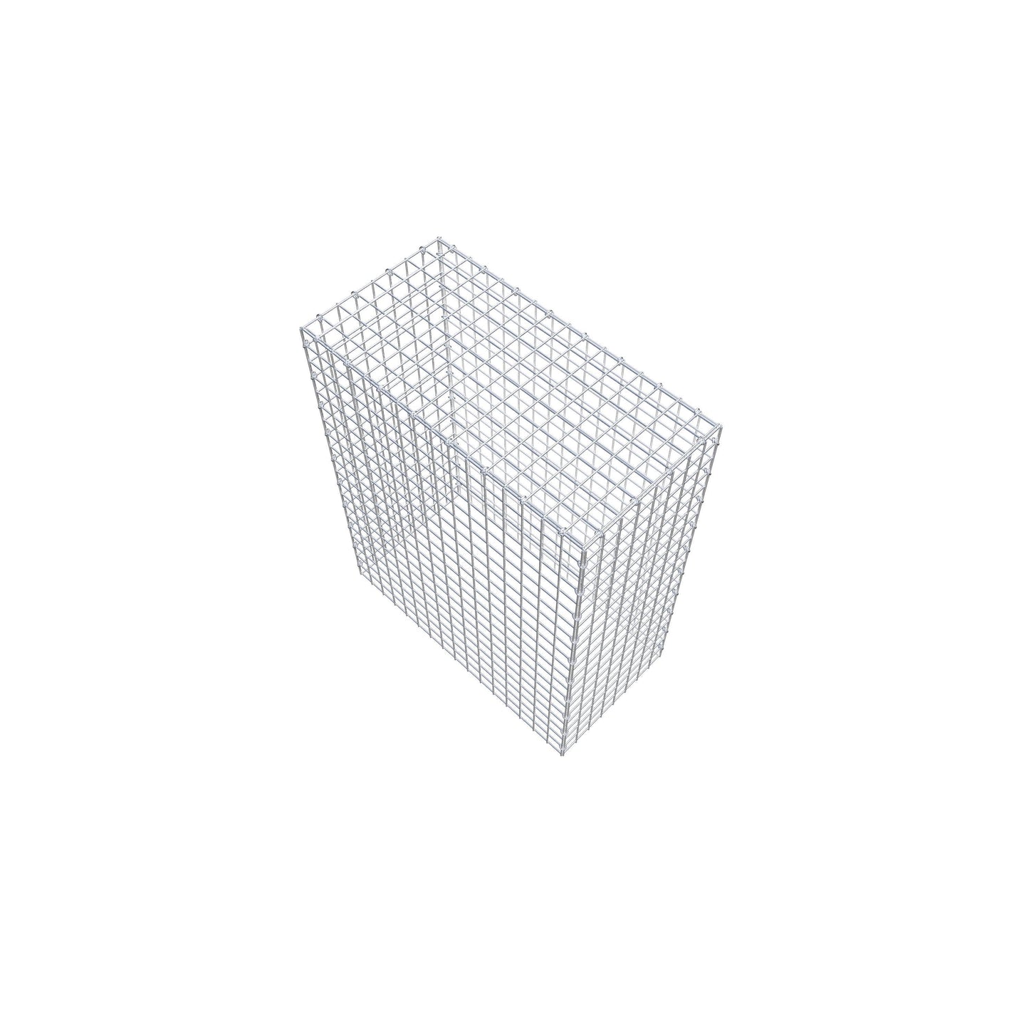 Gabbione aggiuntivo di tipo 3 100 cm x 80 cm x 40 cm (L x H x P), maglia 5 cm x 5 cm, anello a C