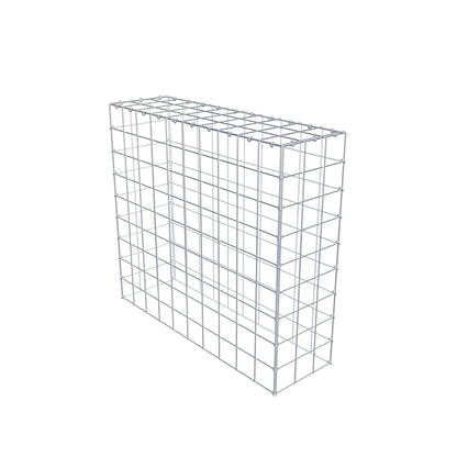 Gabião Tipo 3 100 cm x 90 cm x 30 cm (C x A x P), malhagem 10 cm x 10 cm, anel C