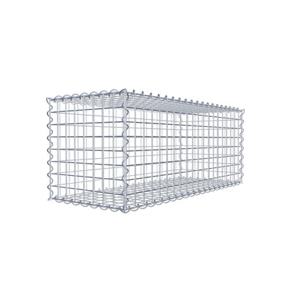 Gabion 100 cm x 40 cm x 40 cm (L x H x D), mesh size 5 cm x 5 cm, spiral