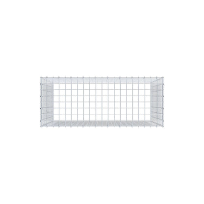Gabbione aggiuntivo di tipo 3 100 cm x 80 cm x 40 cm (L x H x P), maglia 5 cm x 5 cm, anello a C