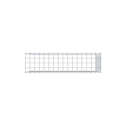 Tilläggspåle typ 4 80 cm x 40 cm x 20 cm (L x H x D), maskstorlek 5 cm x 5 cm, C-ring