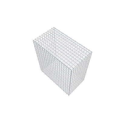 Gabion 100 cm x 90 cm x 50 cm (L x H x P), mailles 5 cm x 5 cm, anneau en C
