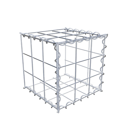Gabbione aggiuntivo tipo 2 30 cm x 30 cm x 30 cm (L x A x P), dimensione maglia 10 cm x 10 cm, a spirale