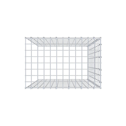 Anbaugabione Typ 4 100 cm x 60 cm x 40 cm (L x H x T), Maschenweite 5 cm x 10 cm, C-Ring