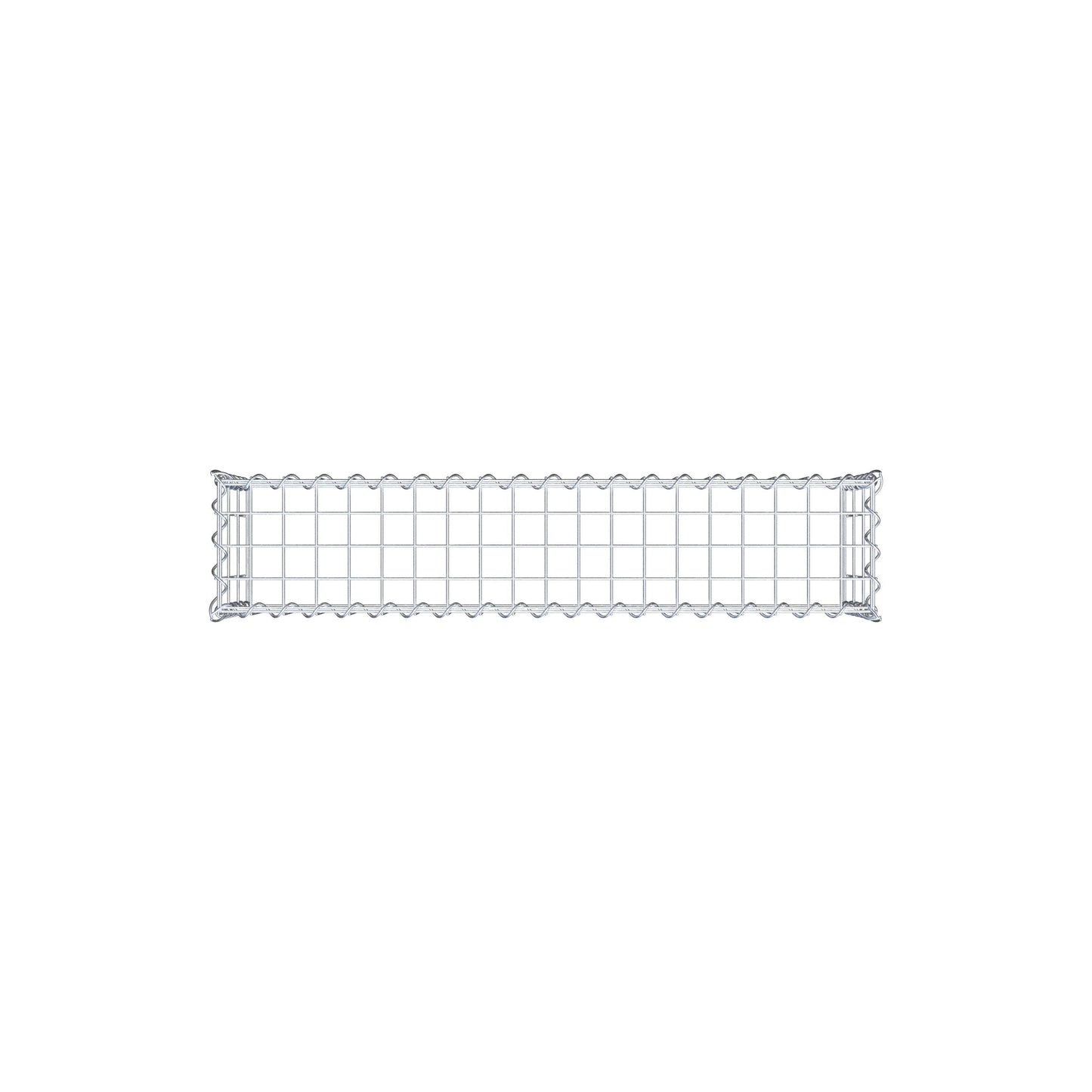 Påväxt gabion typ 3 100 cm x 30 cm x 20 cm (L x H x D), maskstorlek 5 cm x 10 cm, spiral