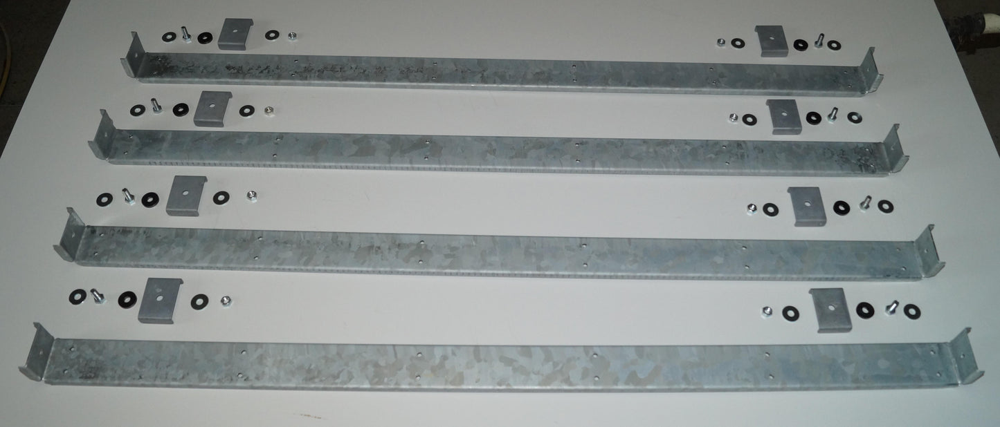 Conjunto de trilhos banco longo