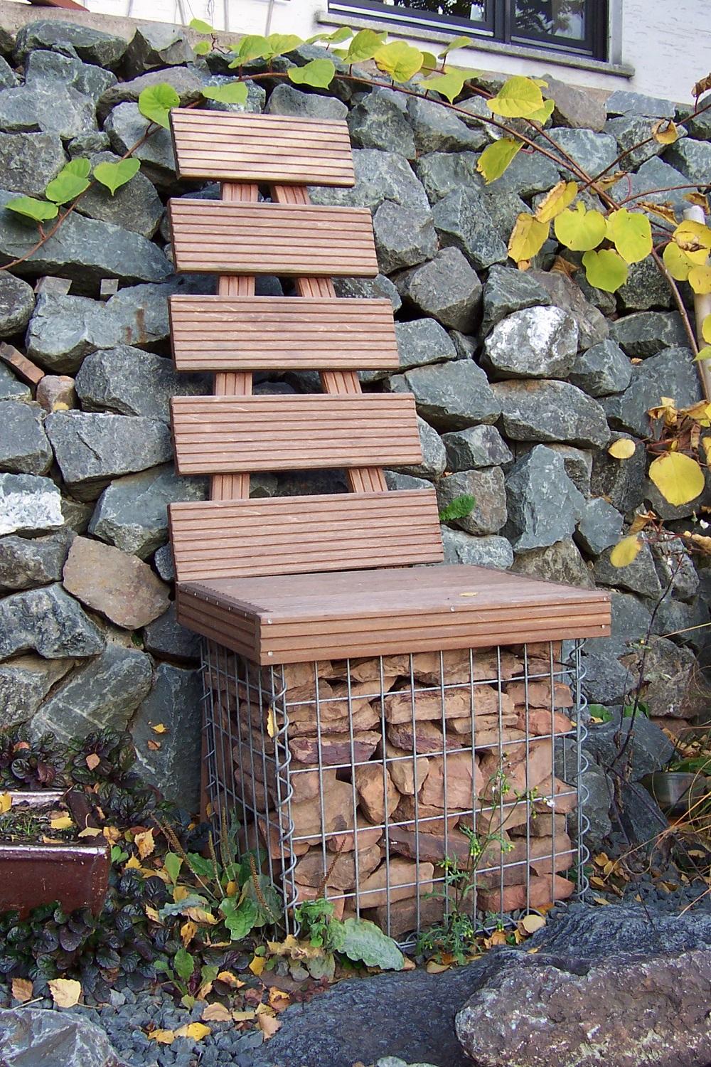 Gabion 50 cm x 50 cm x 50 cm (L x H x D), maskstorlek 5 cm x 10 cm, spiral